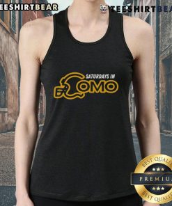 Premium Saturdays in CoMo tank top featuring stylish design and vibrant colors, perfect for casual summer wear.