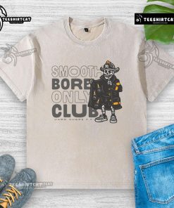 Premium Smoothbore Only Club Hard CHGRS F.F. Washed T-Shirt featuring a stylish design and comfortable fit.