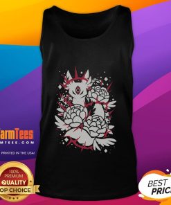 Stylish tank top featuring a mythical creature design, perfect for protecting your softness in premium comfort.