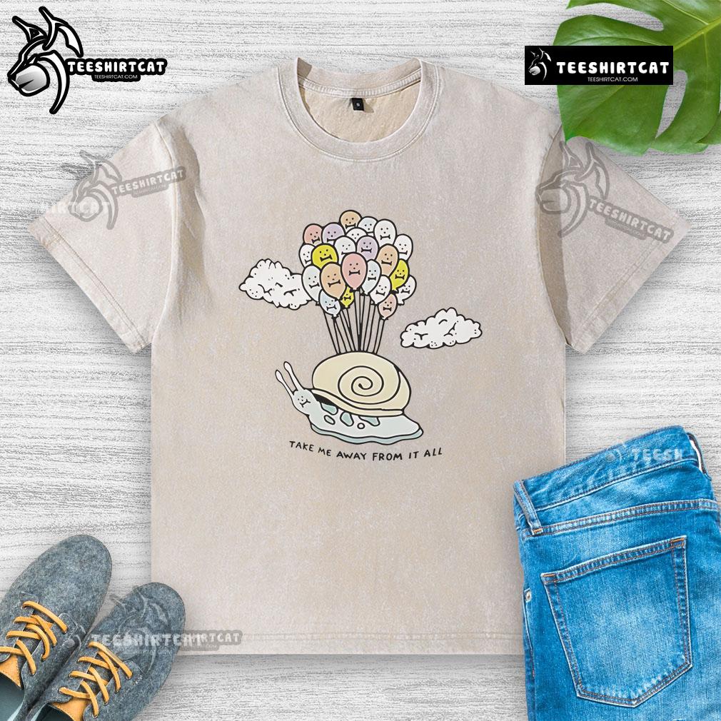 Premium Take Me Away From It All Washed T Shirt Premium Take Me Away From It All washed t-shirt in soft fabric, perfect for casual outings and relaxed style.