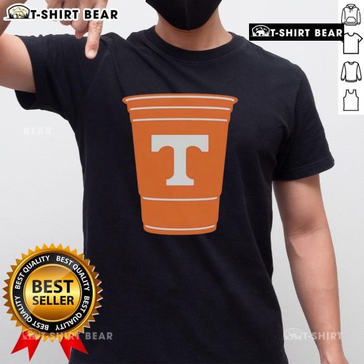 Premium Tennessee Orange Solo Cup T-Shirt featuring a vibrant design perfect for game days and casual wear.