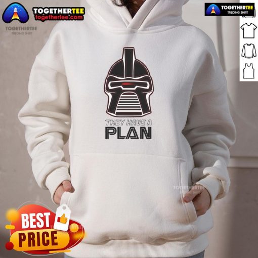 Premium The Cylons Have A Plan Hoodie featuring a stylish design inspired by sci-fi themes, perfect for fans.