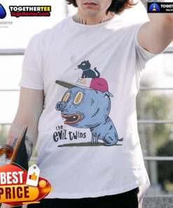 Premium The Evil Twins T-Shirt featuring a unique graphic design, perfect for fans of quirky, bold fashion.