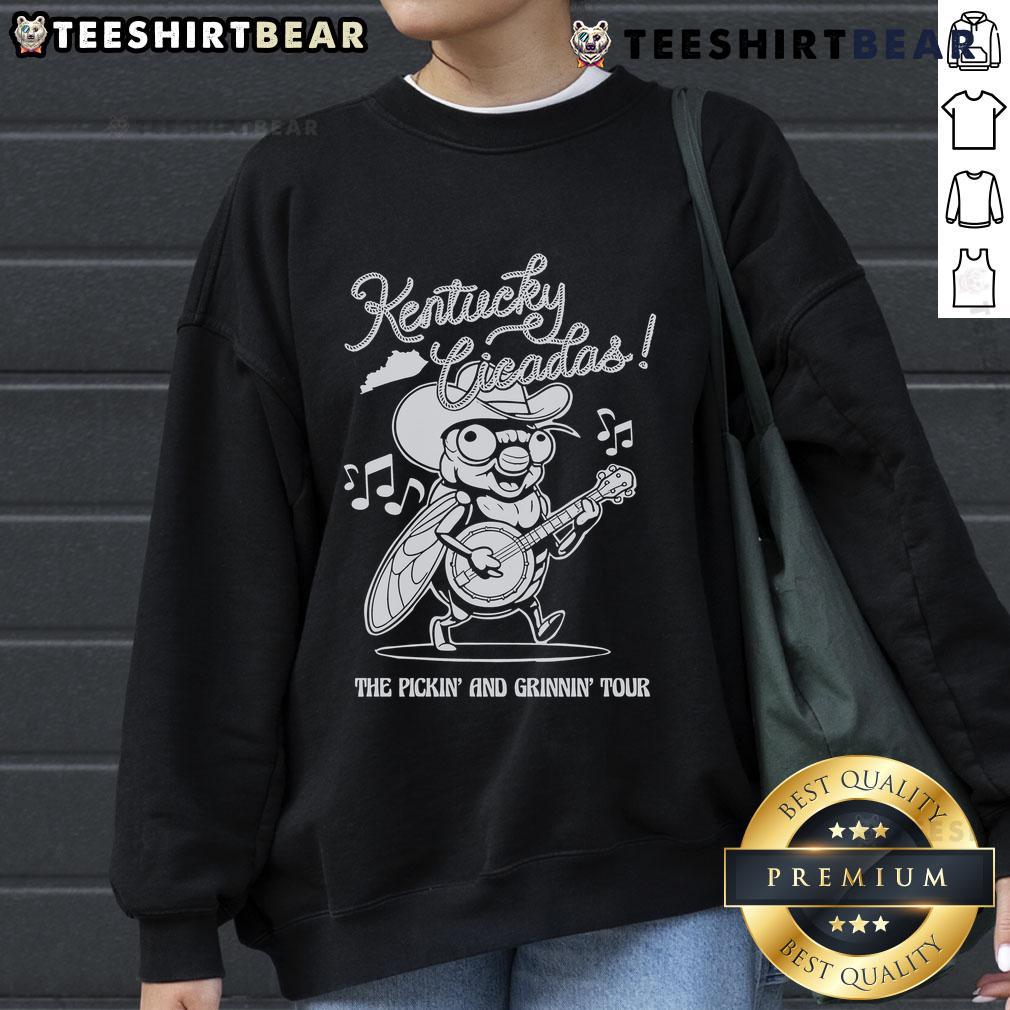 Premium The Kentucky Cicadas Tour Sweatshirt Premium Kentucky Cicadas Tour sweatshirt featuring a stylish design, perfect for fans of cicadas and unique apparel.