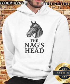 Premium The Nags Head Horse Hoodie featuring a stylish design, perfect for equestrian enthusiasts and horse lovers.