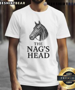 Premium The Nag's Head Horse T-Shirt featuring a stylish horse graphic on soft fabric, perfect for equestrian lovers.