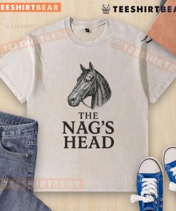 Premium The Nags Head Horse Washed T-Shirt in soft fabric, featuring a stylish horse graphic and relaxed fit design.