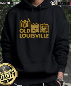 Premium The Old Louisville Hoodie in soft fabric, showcasing a stylish design perfect for casual wear and local pride.