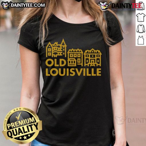 Premium The Old Louisville Ladies Tee featuring a stylish design and comfortable fit, perfect for casual outings.