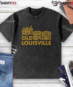 Premium The Old Louisville Washed T-Shirt in soft fabric, featuring a stylish design perfect for casual wear.