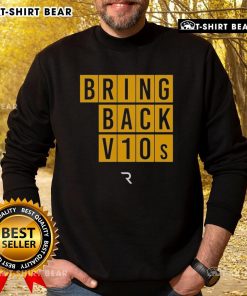 Premium The Race Bring Back V10s Sweatshirt featuring a stylish design for motorsport enthusiasts.