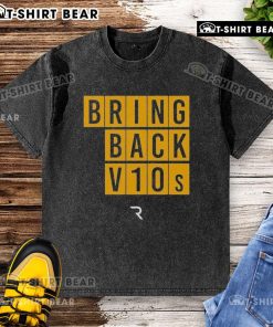 Premium The Race Bring Back V10s washed T-shirt in soft fabric, featuring a vintage racing design for motorsport enthusiasts.