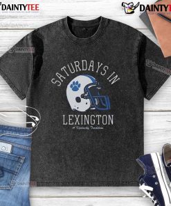 Alt Text: Premium The Saturdays in Lexington washed t-shirt featuring a stylish, relaxed fit and soft fabric for casual wear.