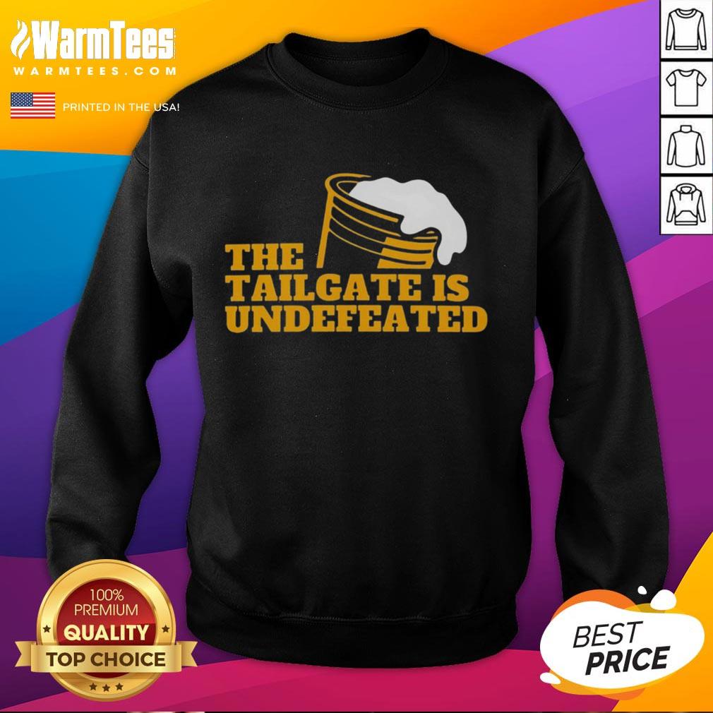 Premium The Tailgate Is Undefeated Logo Sweatshirt Premium The Tailgate Is Undefeated logo sweatshirt in stylish design, perfect for game day and casual wear.