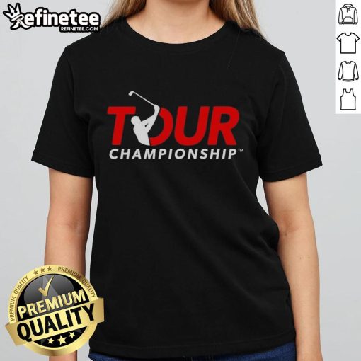 Premium Tour Championship Golf 2025 logo featuring Ladies Tee, showcasing elegance and excitement in golf.