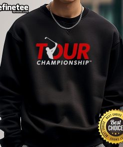 Alt Text: Premium Tour Championship Golf 2025 logo sweatshirt featuring a stylish design for golf enthusiasts and fans.