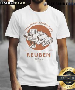Premium Trademark Sandwich Reuben T-Shirt, established 2014, featuring a stylish design for sandwich lovers.