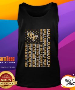 Premium UCF Knights tank top featuring 'Once A Knight, Always A Knight' for University of Central Florida fans.