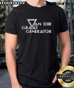 Premium Van Der Graaf Generator T-Shirt featuring unique band logo design, perfect for fans and collectors.
