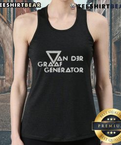Premium Van Der Graaf Generator tank top featuring unique design and vibrant colors for music lovers and fans.