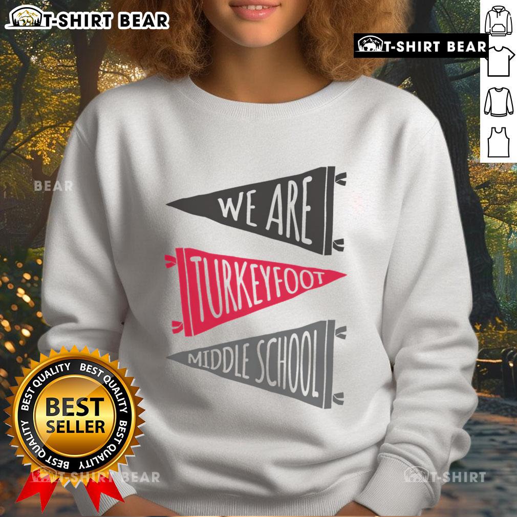 Premium We Are Turkey Foot Pennant Flags Sweatshirt Premium We Are Turkey Foot Pennant Flags Sweatshirt featuring a stylish design perfect for casual wear and sports fans.