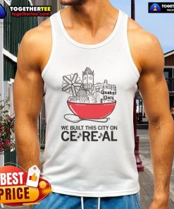 Premium We Built This City Tank Top featuring a stylish graphic design, perfect for summer fashion and casual wear.