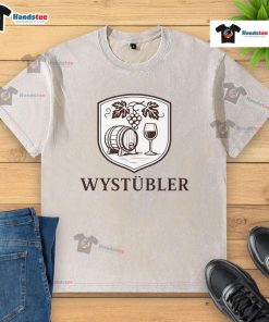 Premium Why Stabler logo washed t-shirt featuring a stylish, relaxed fit and soft fabric for ultimate comfort.