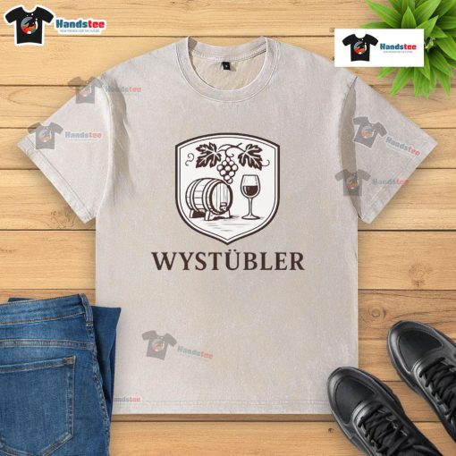 Premium Why Stabler logo washed t-shirt featuring a stylish, relaxed fit and soft fabric for ultimate comfort.