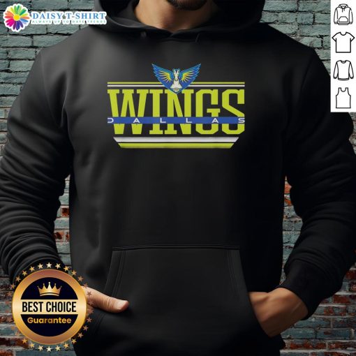 Premium WNBA Dallas Wings Over the Top Hoodie showcasing vibrant team colors and stylish design for fans.