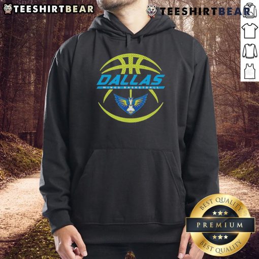 Premium WNBA Dallas Wings The Rock hoodie in vibrant colors, showcasing team spirit and style for fans and athletes.