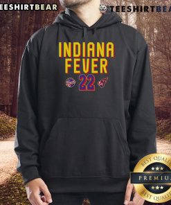 Alt Text: Premium WNBA Indiana Fever Caitlin Clark style hoodie featuring vibrant team colors and stylish design.