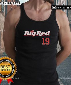 Premium Wrigley's Big Red 19 tank top featuring vibrant graphics and comfortable fit for casual style lovers.