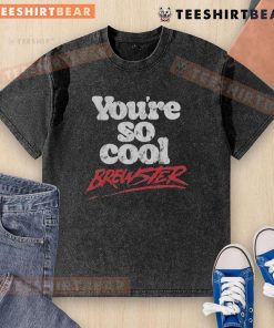 Alt Text: Premium Youse So Cool Brewster washed t-shirt in soft fabric, featuring a trendy design and comfortable fit.