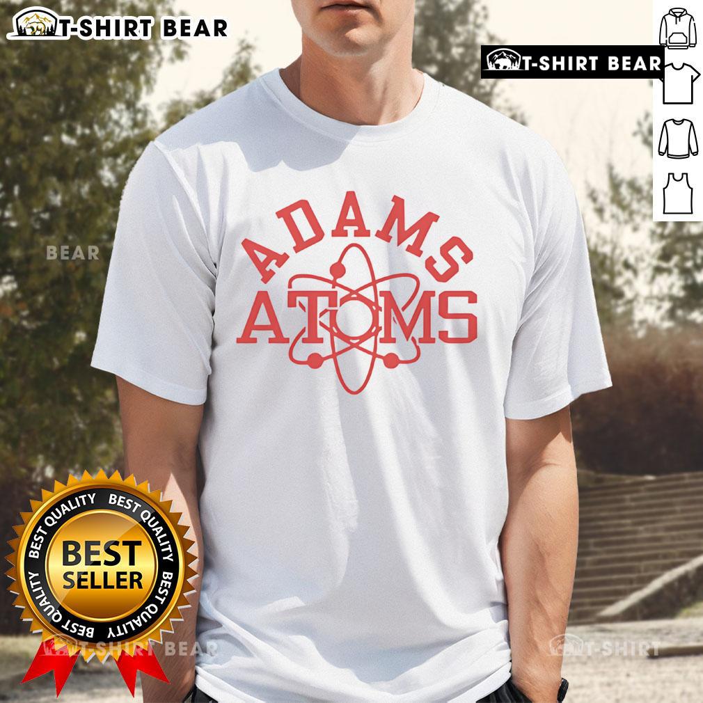 Pretty Adams Atoms T Shirt Pretty Adams Atoms T-Shirt featuring colorful atomic designs, perfect for science enthusiasts and casual wear.