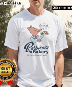 Alt Text: Pretty Arthur Ratburn's Bakery 1998 Lakewood Elementary School T-Shirt featuring colorful graphics and classic design.