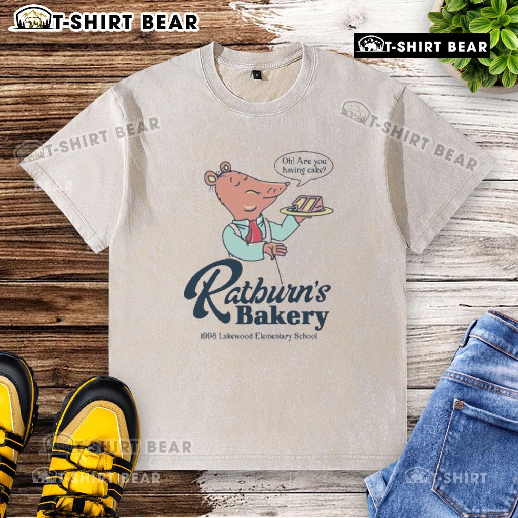 Pretty Arthur Ratburn'S Bakery 1998 Lakewood Elementary School Washed T Shirt