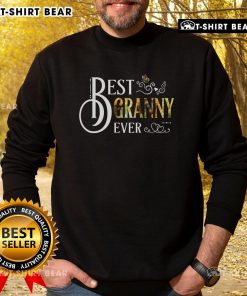 Pretty Best Granny Ever Sunflower Sweatshirt featuring a vibrant sunflower design, perfect gift for loving grandmothers.