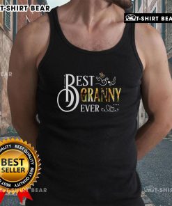 Pretty Best Granny Ever Sunflower Tank Top featuring a vibrant sunflower design, perfect for loving grandmothers.