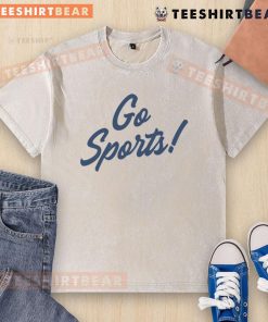 Pretty Go Sports Washed T-Shirt in soft cotton, featuring a vintage design and comfortable fit for active wear.