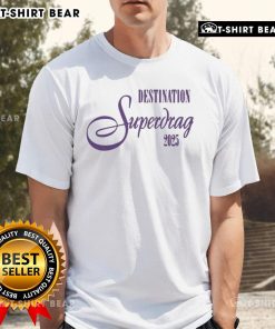 Alt Text: Pretty Gray Destination Superdrag Concert 2025 T-Shirt featuring vibrant graphics and a stylish design for fans.