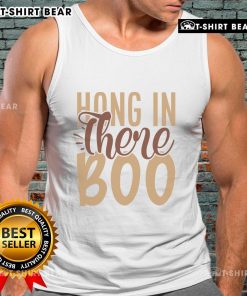 Pretty Hang in There Boo Tank Top featuring a cute design and comfortable fit, perfect for casual summer outfits.