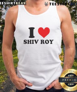 Stylish 'Pretty I Love Shiv Roy' tank top featuring bold typography and a chic design, perfect for fans of the show.