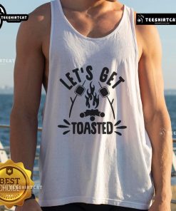 Stylish Pretty Let's Get Toasted Tank Top in vibrant colors, perfect for summer outings and casual wear.