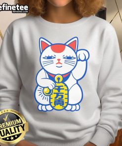 Cozy Pretty Lucky Neko Sweatshirt featuring a cute cat design, perfect for casual wear and cat lovers.