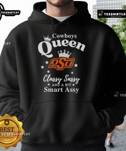Pretty Oklahoma State Cowboys hoodie in classy, sassy style with a smart-assy quote, perfect for fans and fashion lovers.