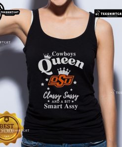 Pretty Oklahoma State Cowboys tank top featuring a classy, sassy, and smart-assy design for fans and fashion lovers.