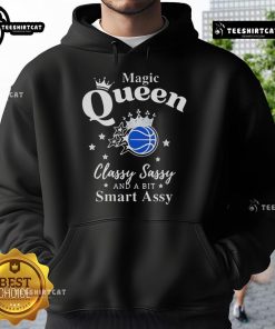Alt Text: Stylish Orlando Magic hoodie featuring a classy, sassy design with a smart-assy twist, perfect for fans and fashion lovers.