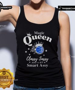 Pretty Orlando Magic Queen tank top, stylishly classy and sassy with a smart-assy twist, perfect for fans.