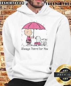 Alt Text: Pretty Peanuts Snoopy Always There For You Hoodie featuring a cheerful Snoopy design, perfect for cozy casual wear.