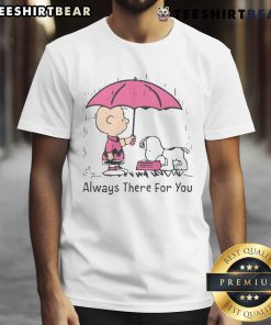 Alt Text: Pretty Peanuts Snoopy Always There For You T-Shirt featuring a cheerful Snoopy design in vibrant colors.